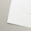 Option enveloppes faire-part Standard blanches