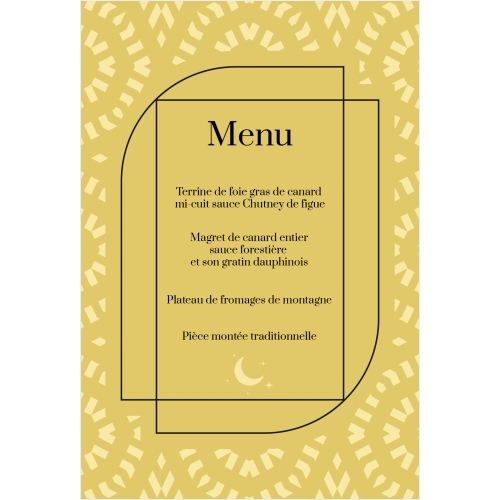 Lune oriental jaune miniature 2