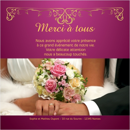 Mariage Oriental - Avec Photo miniature 2