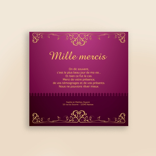 Mariage Oriental - Sans Photo miniature 1