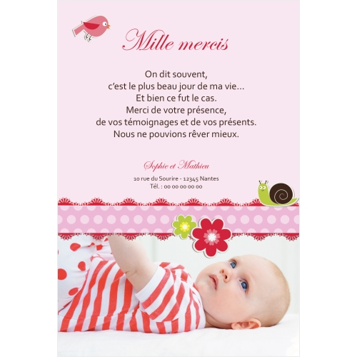 Printemps Rose - Avec Photo miniature 2