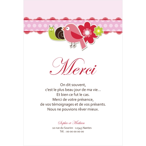 Printemps Rose - Sans Photo miniature 2