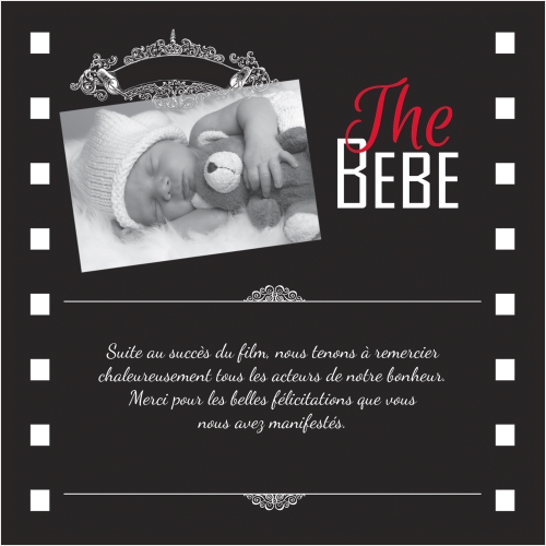 The Bébé Faire-Part Rigolo - Avec Photo miniature 2