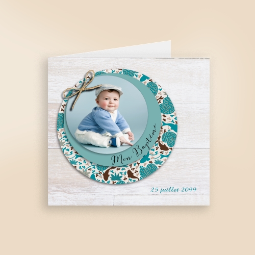 Faire Part Baptême Motifs