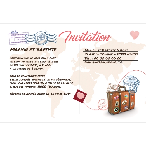 Carte postale amoureuse miniature 3