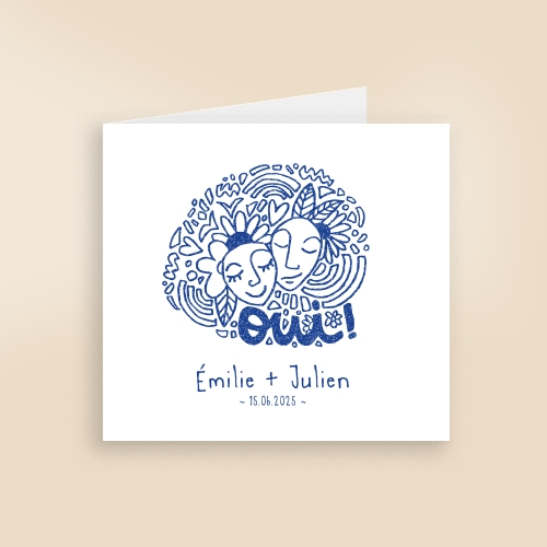 Annonce Couple stamp