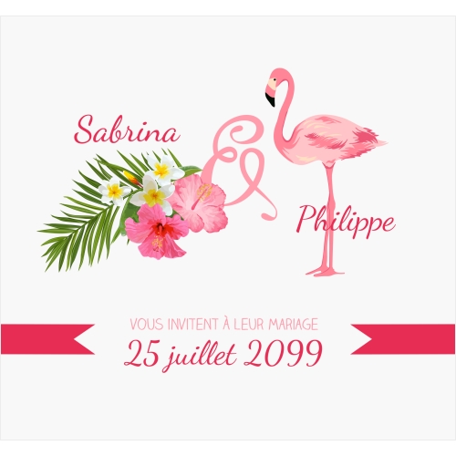 Flamant rose miniature 2