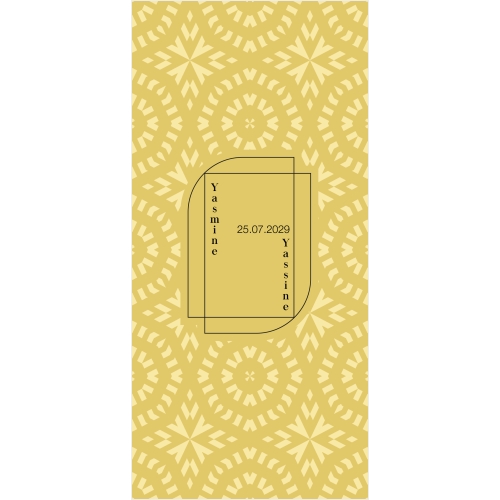 Lune oriental jaune miniature 2
