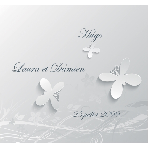 papillons gris miniature 2