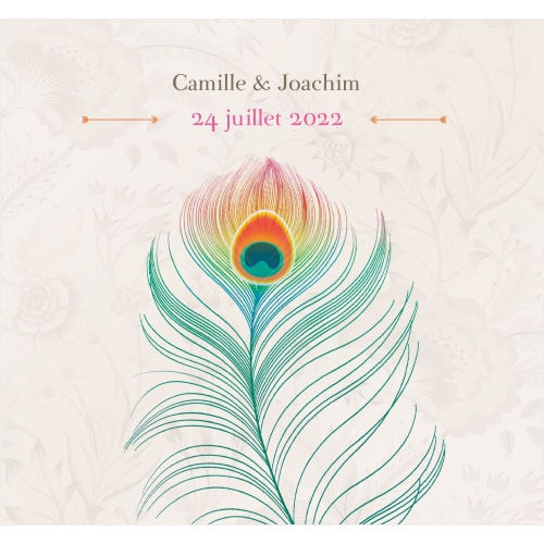 Plume de paon miniature 2