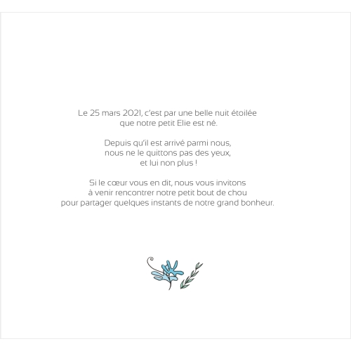 Invitation Chouette mobile