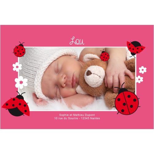 Coccinelle fille miniature 2