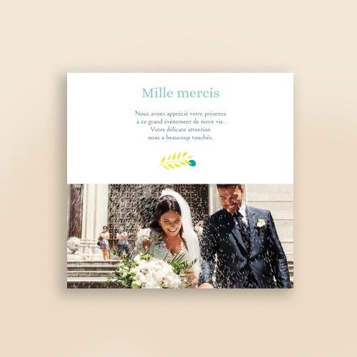 Cartes Remerciements Mariage Peps Terrazzo