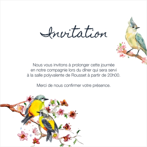 Aquarelle oiseau miniature 2