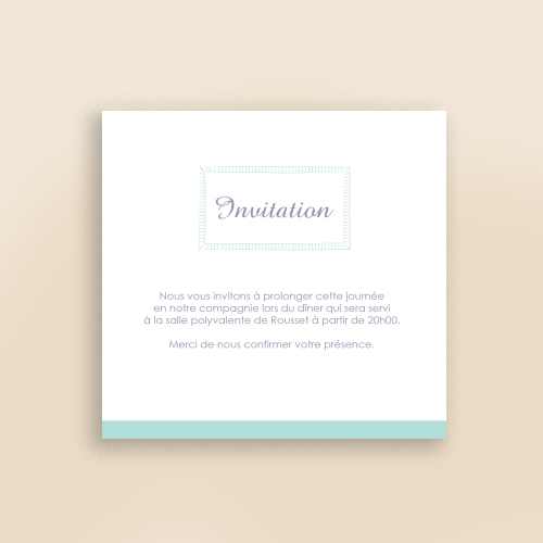 Cartes Invitation Baptême Cadres