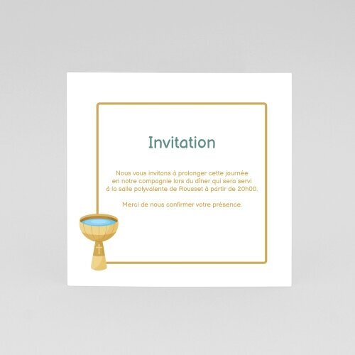 Cartes Invitation Baptême Famille