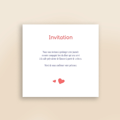 Cartes Invitation Baptême Familles