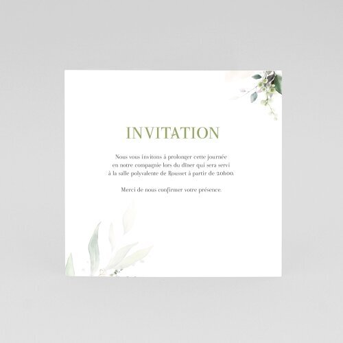 Invitation Mariage Campagne