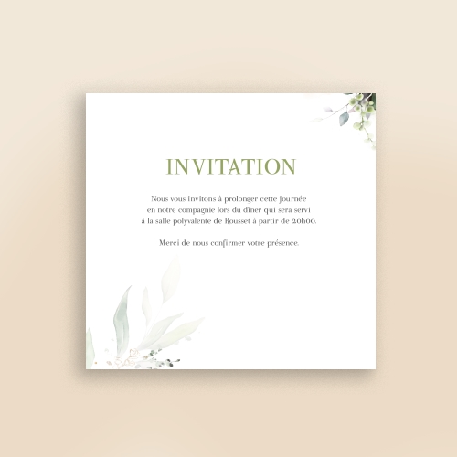 Cartes Invitation Mariage Campagne