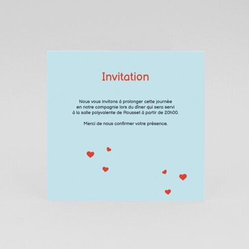 Cartes Invitation Mariage Love is in the Air