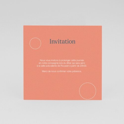Invitation Mariage Sculpture
