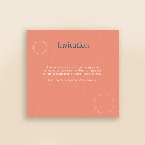 Cartes Invitation Mariage Sculpture