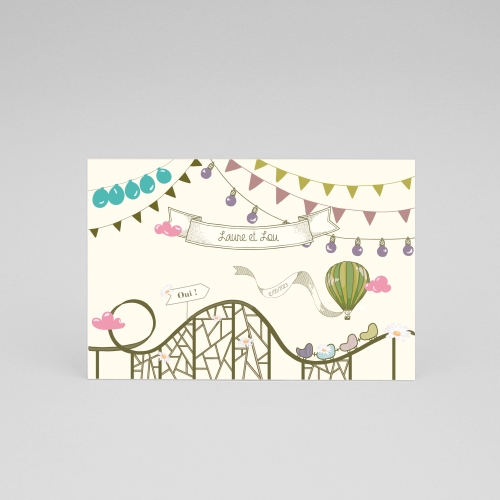 faire-part mariage Attractions